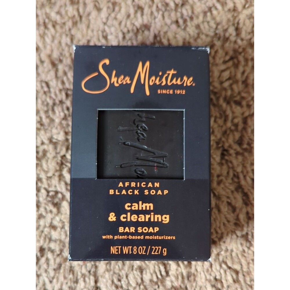 Shea Moisture African Black Soap - Black and Copper Packaging